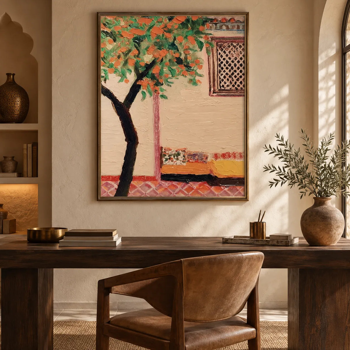Orange Blossom Courtyard