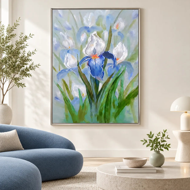 Blue Iris Garden