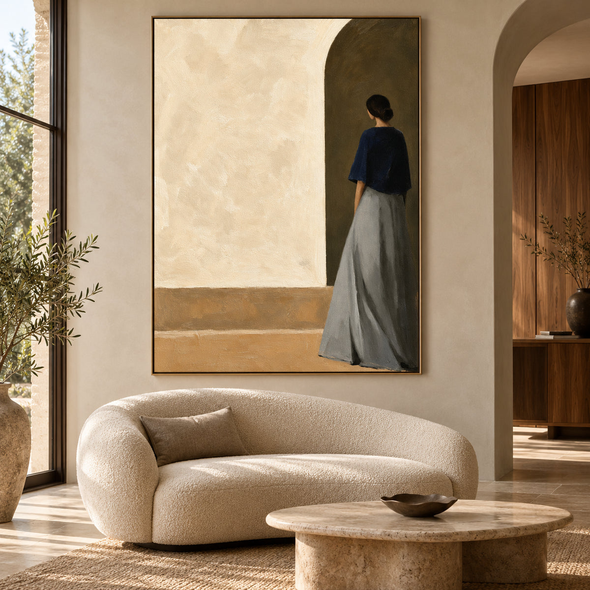 Stillness Beyond the Arch