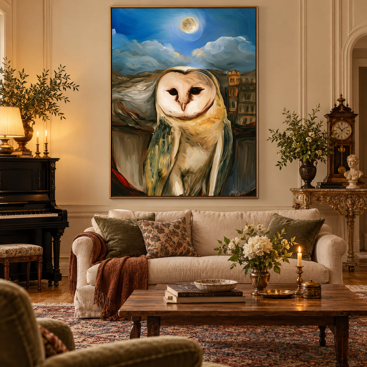 The Moonlit Owl