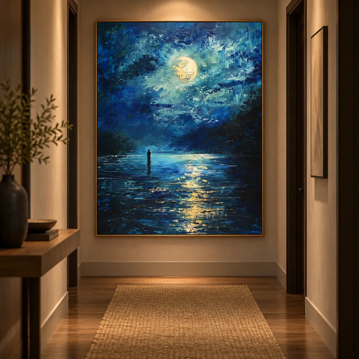 Moonlit Dreams of the Infinite Sea