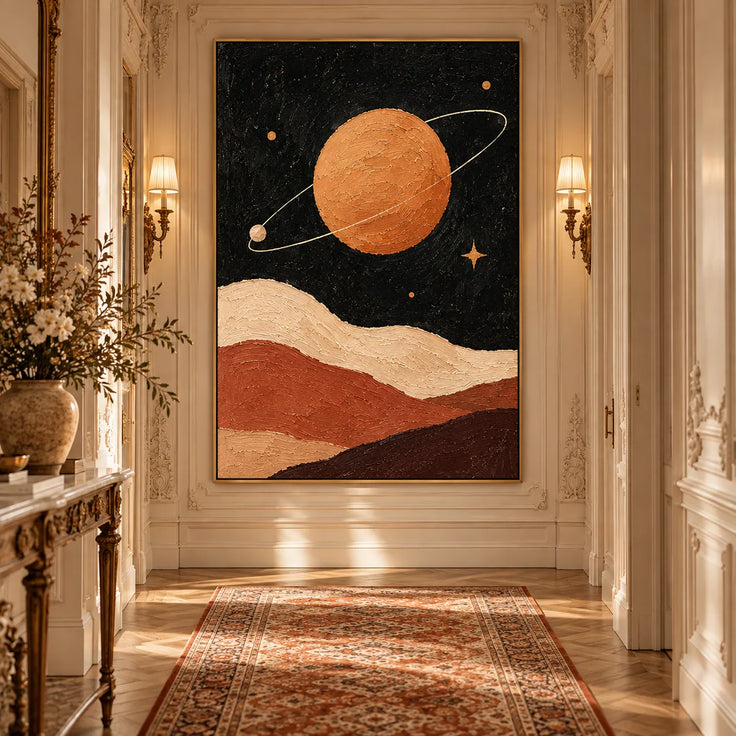 Saturn’s Golden Reverie