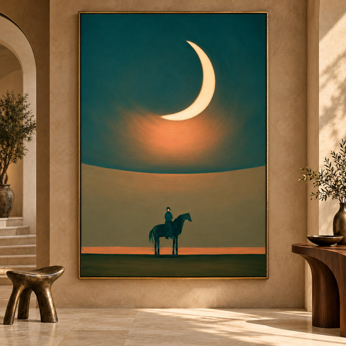 Beneath the Crescent Moon