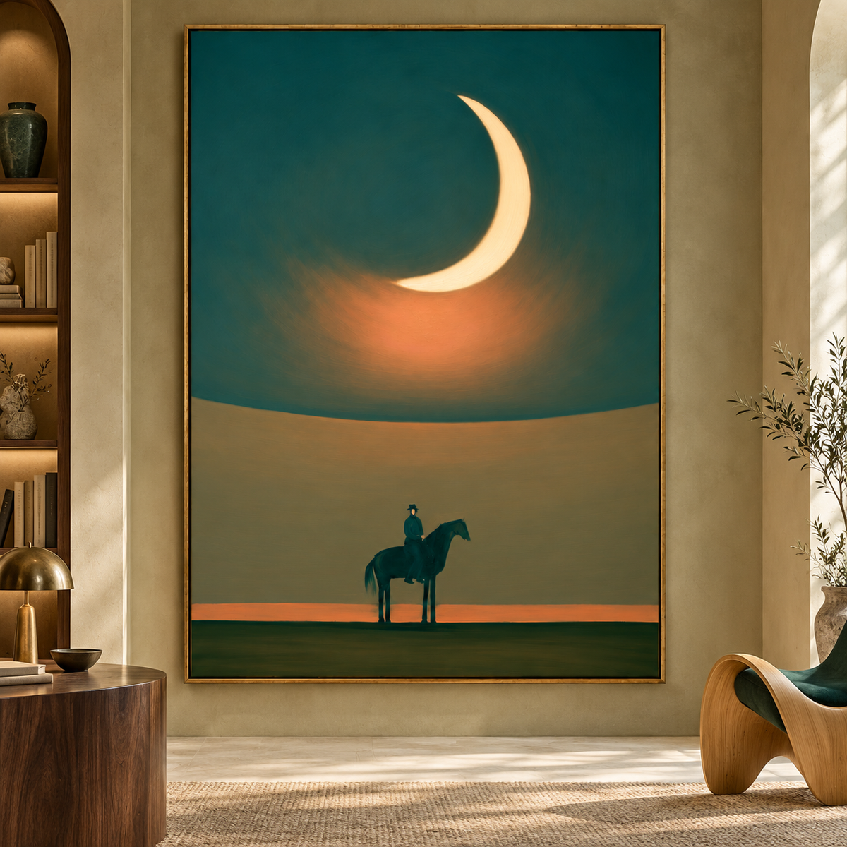 Beneath the Crescent Moon