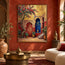 The Golden Moroccan Courtyard