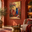 The Golden Moroccan Courtyard