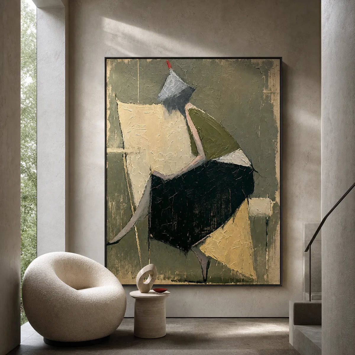 Quiet Balance Abstract Figure