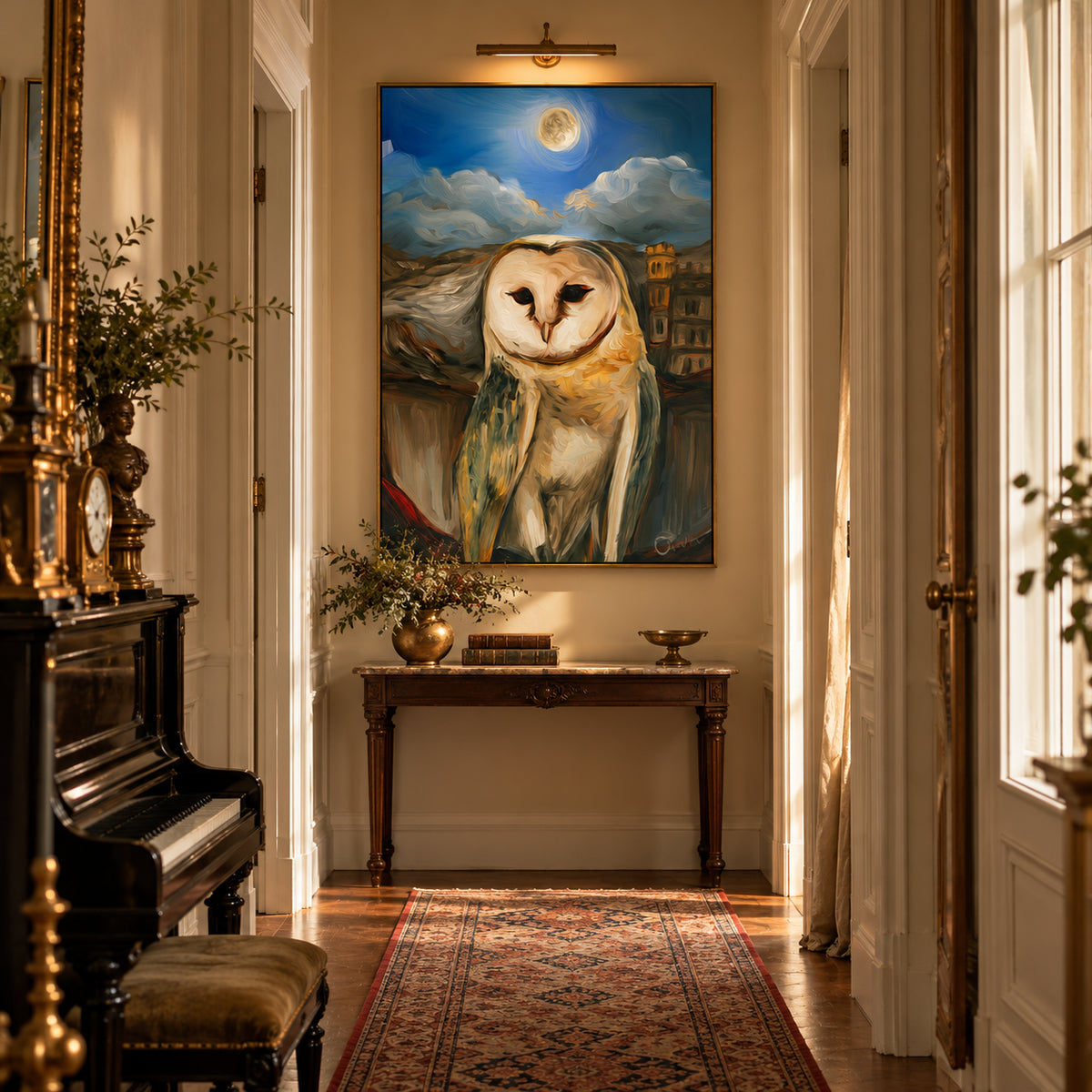 The Moonlit Owl