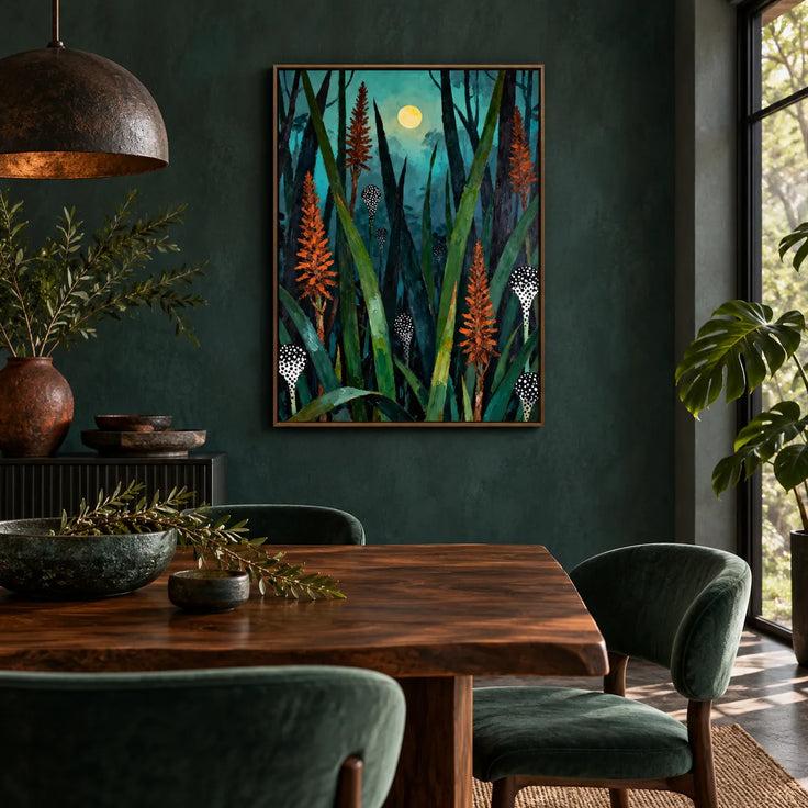 Moonlit Wild Garden