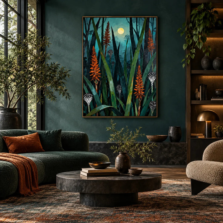 Moonlit Wild Garden