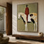 Lone Rider on Painted Horse