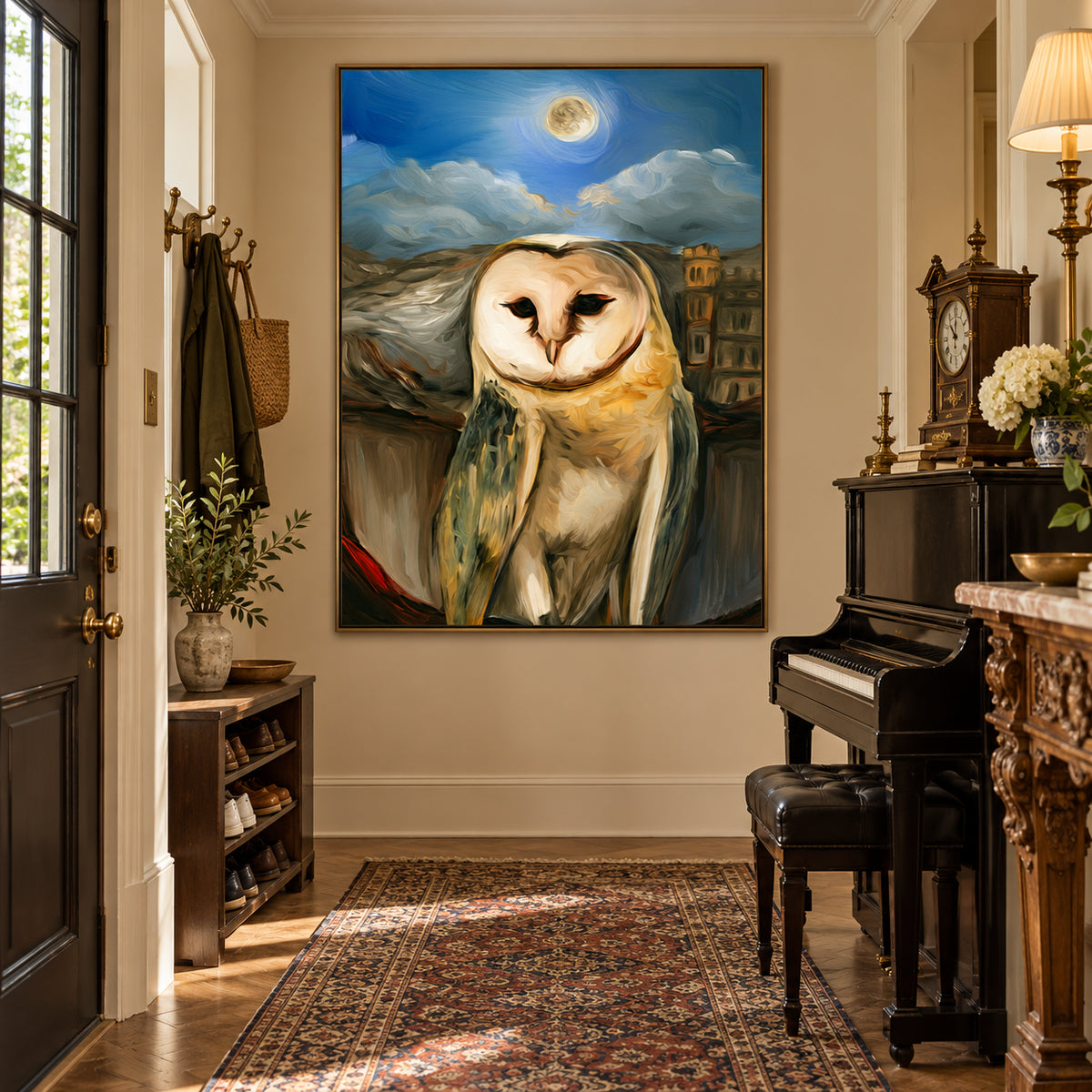 The Moonlit Owl