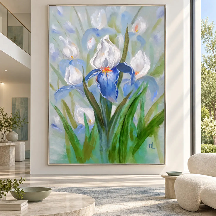 Blue Iris Garden