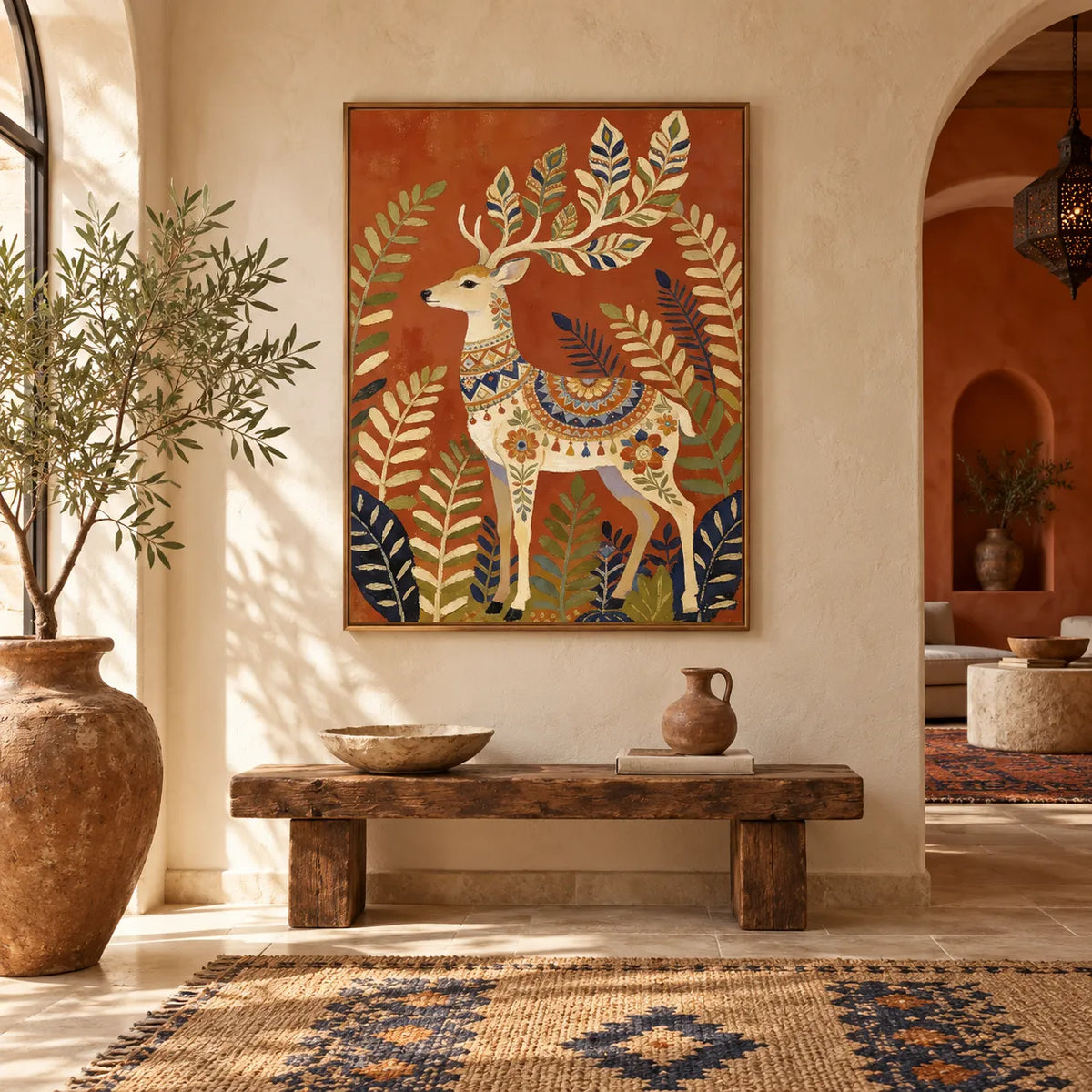 The Enchanted Folk Deer