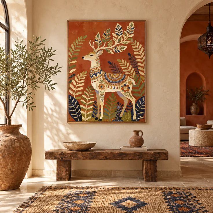 The Enchanted Folk Deer