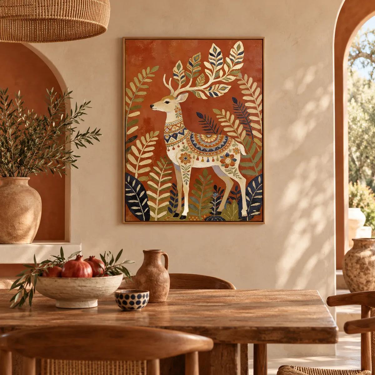 The Enchanted Folk Deer