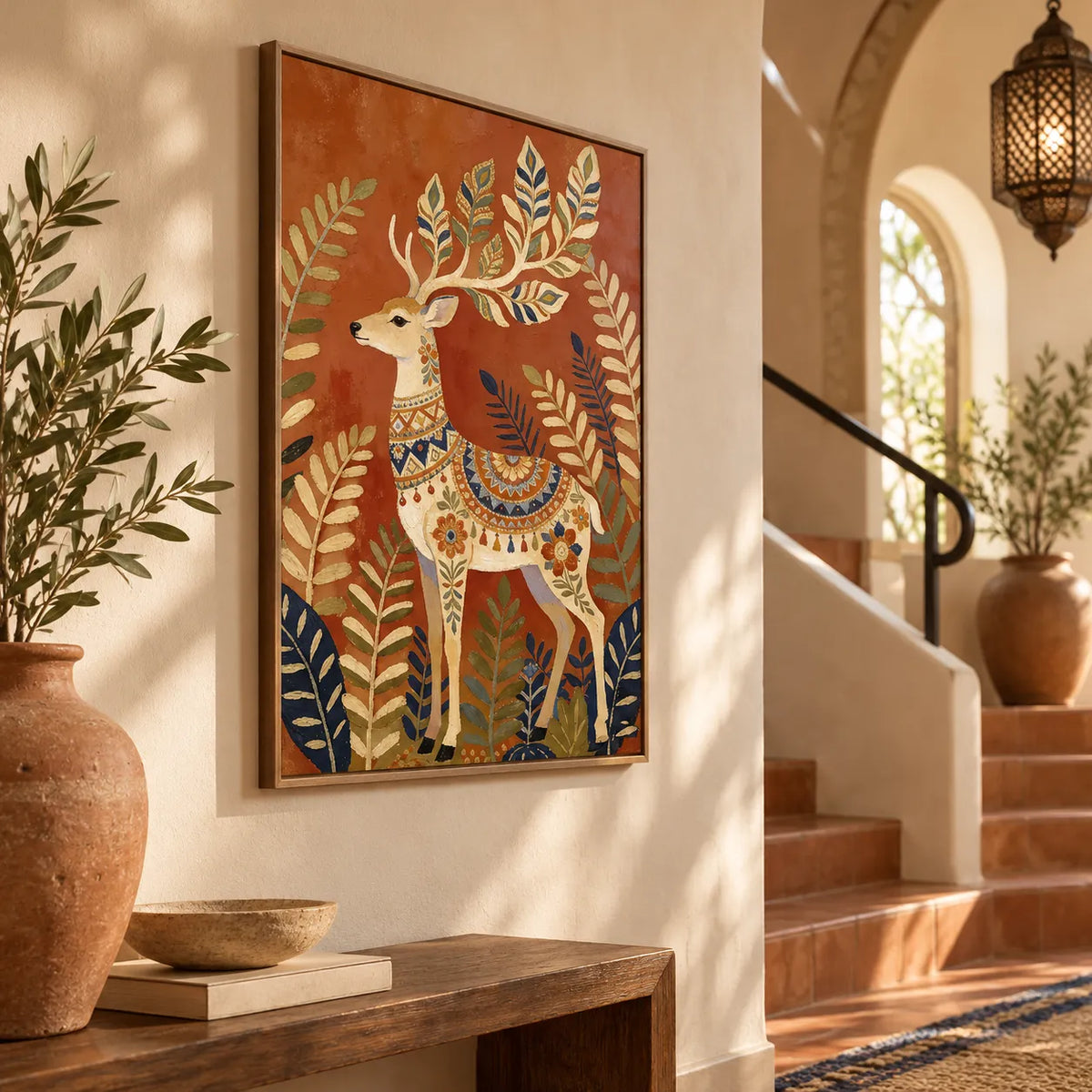 The Enchanted Folk Deer