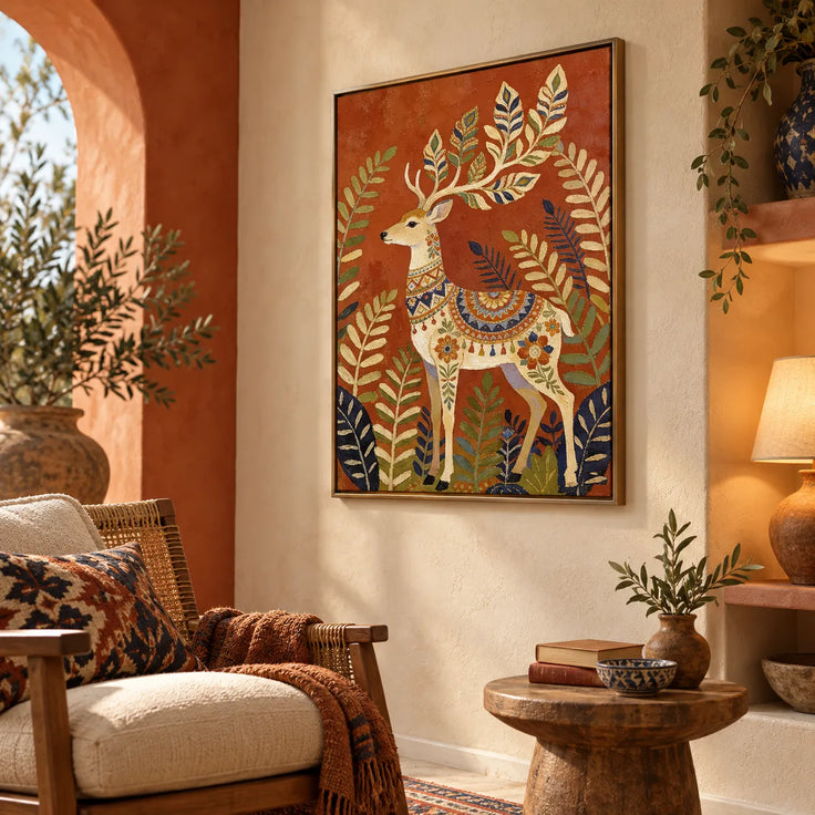 The Enchanted Folk Deer