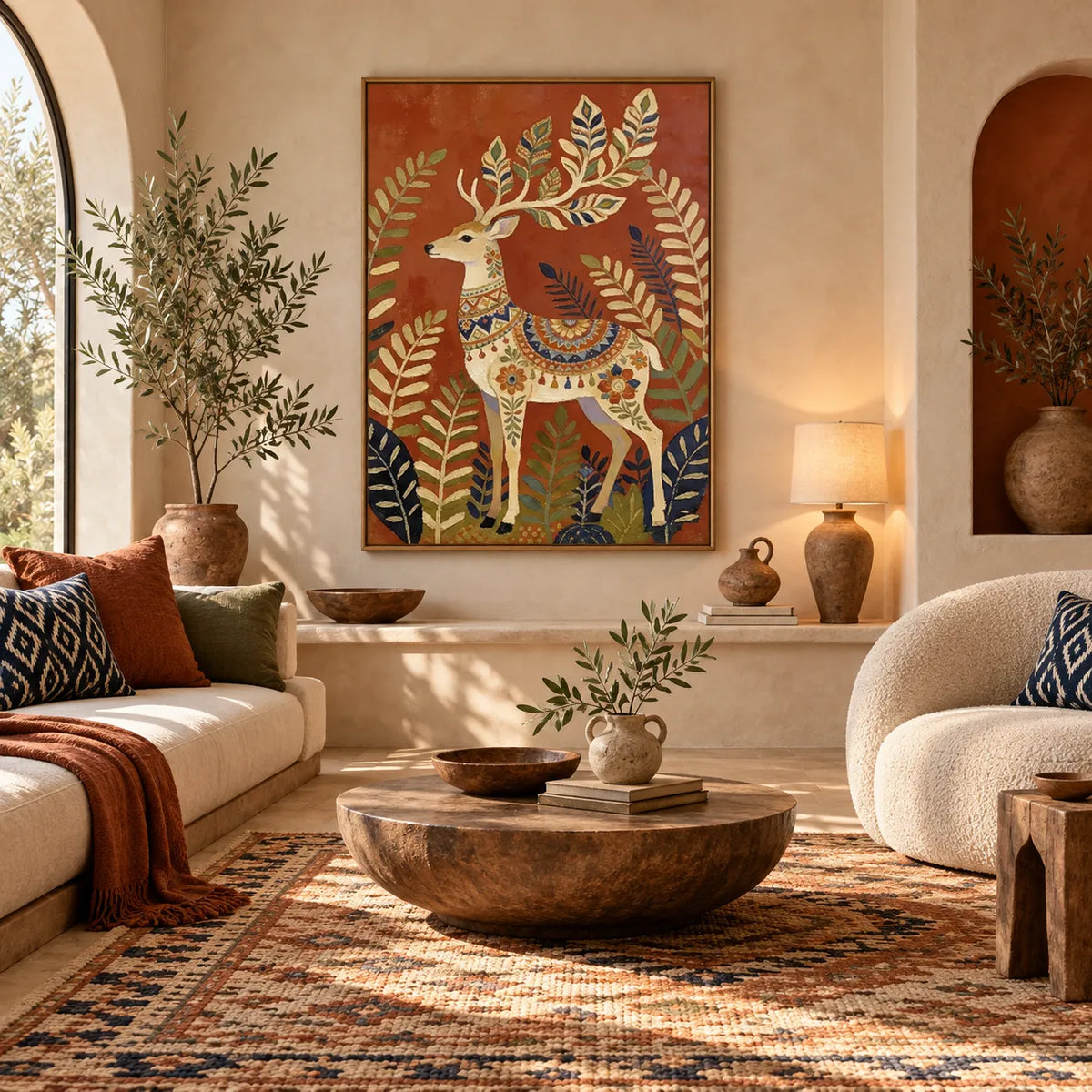 The Enchanted Folk Deer
