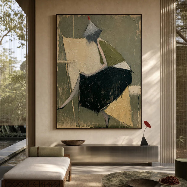 Quiet Balance Abstract Figure
