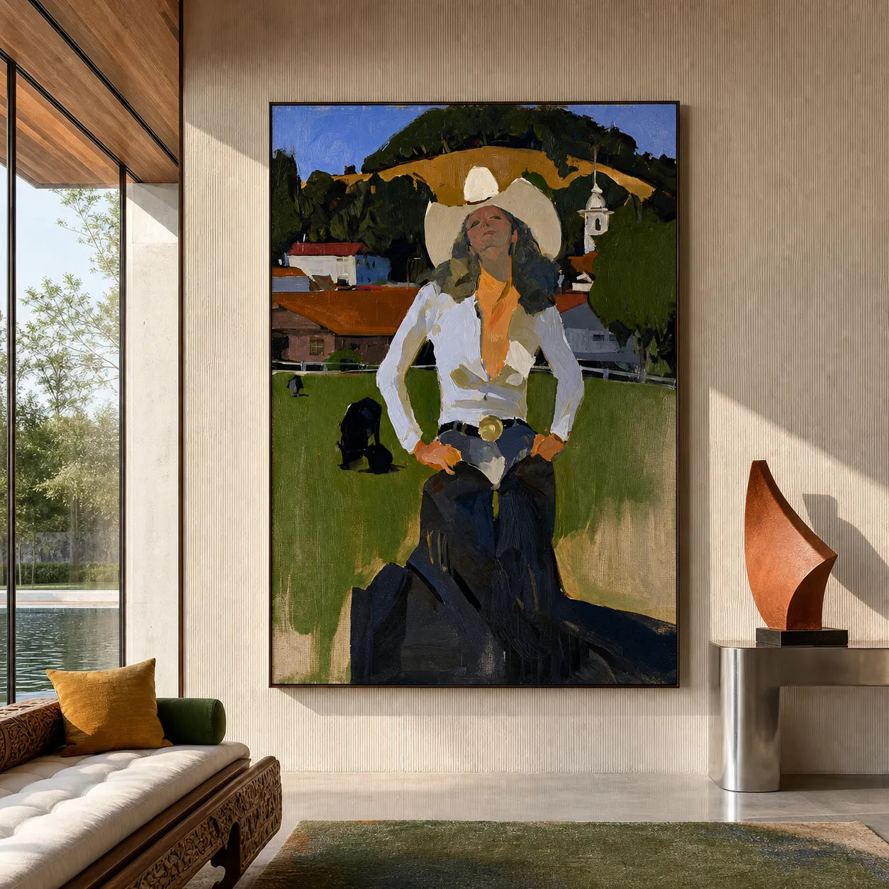 Sunlit Ranch Serenity