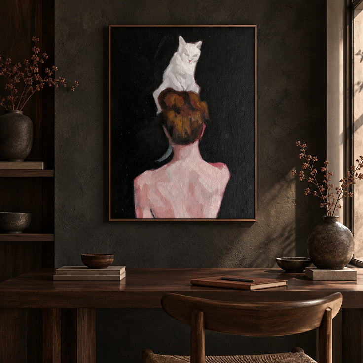 A Cat on Her Mind