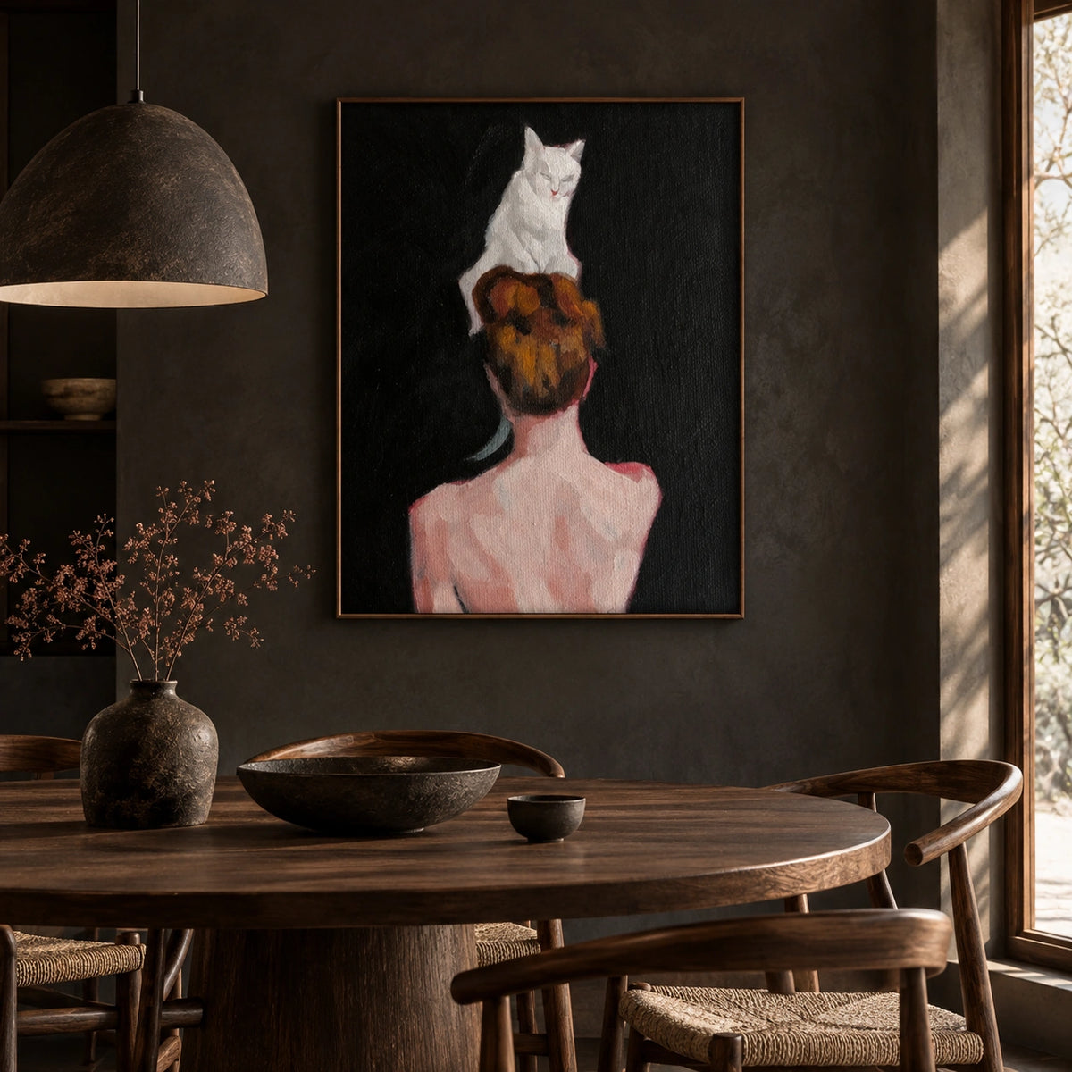 A Cat on Her Mind