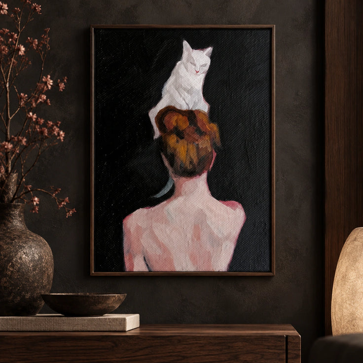 A Cat on Her Mind