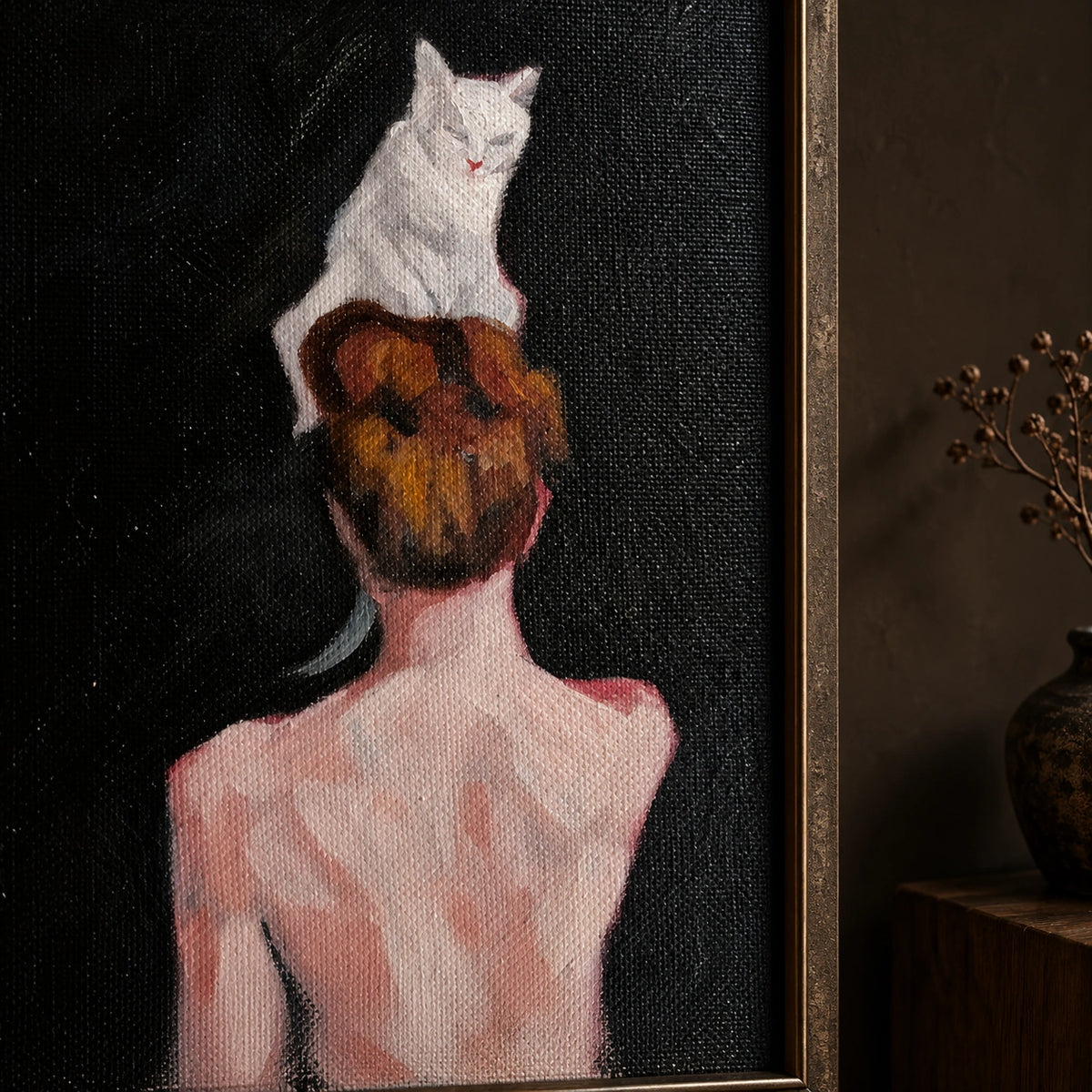 A Cat on Her Mind