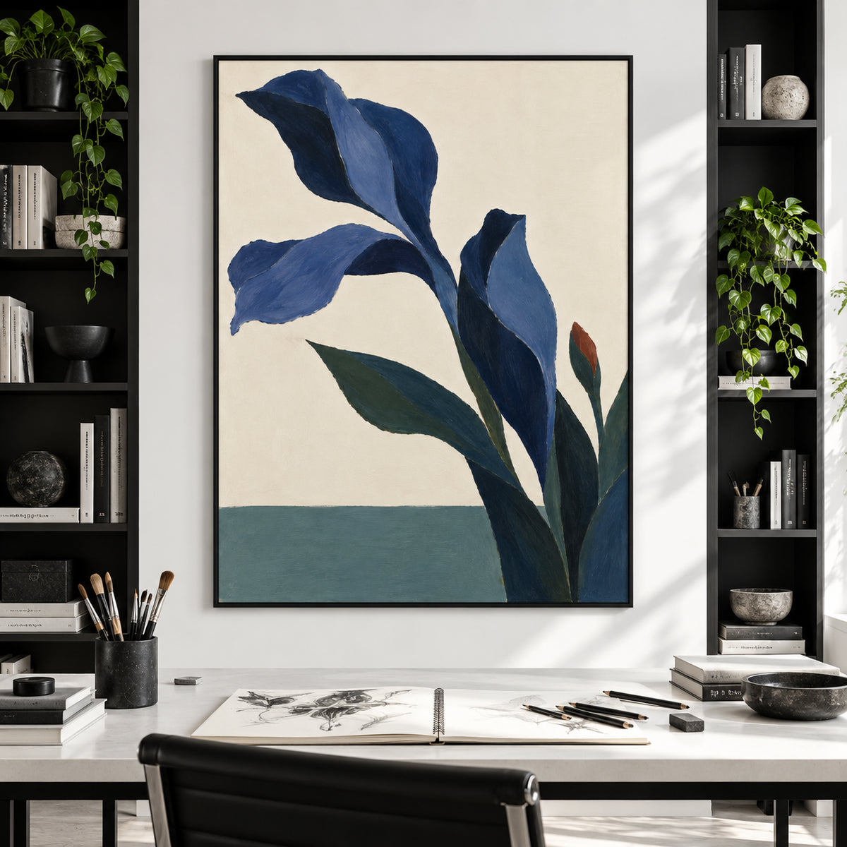 Midnight Blue Iris