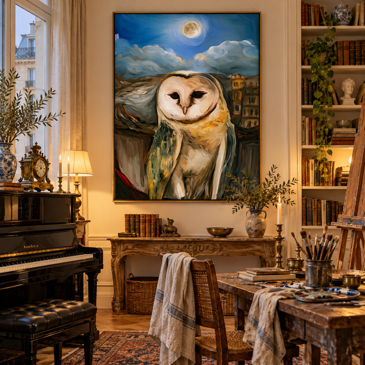 The Moonlit Owl