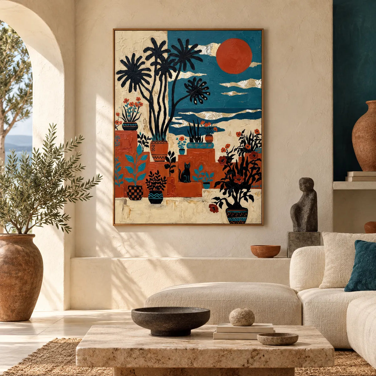 Terracotta Sunset Garden