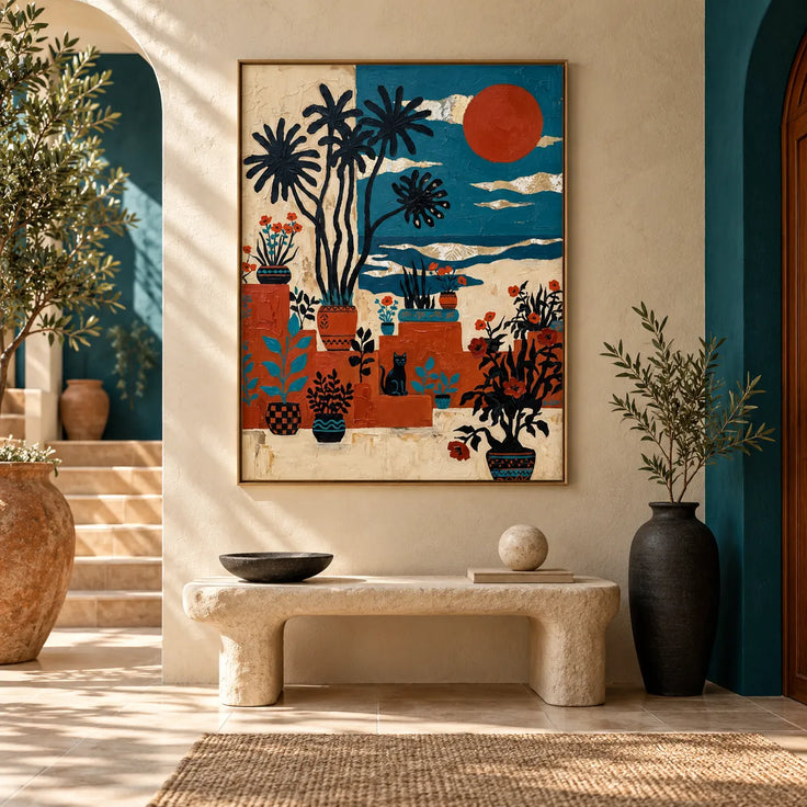 Terracotta Sunset Garden