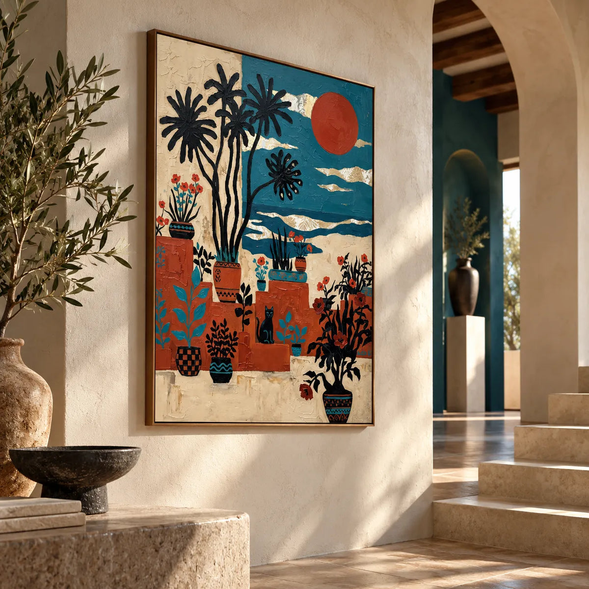 Terracotta Sunset Garden