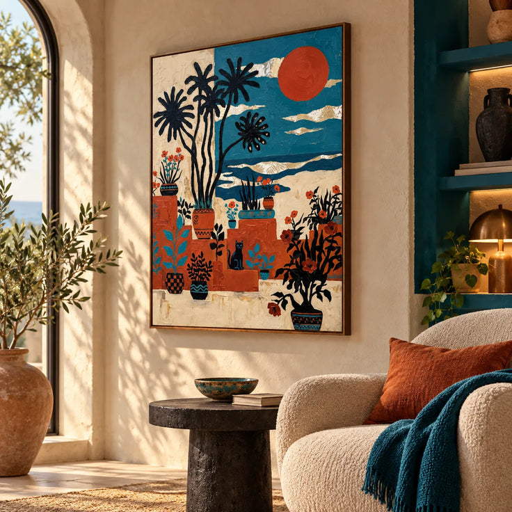 Terracotta Sunset Garden
