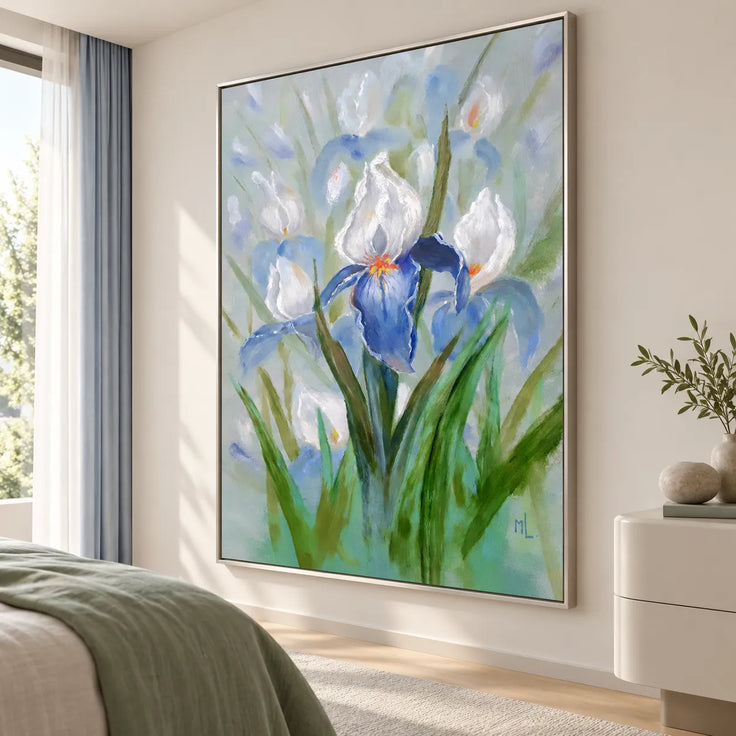 Blue Iris Garden