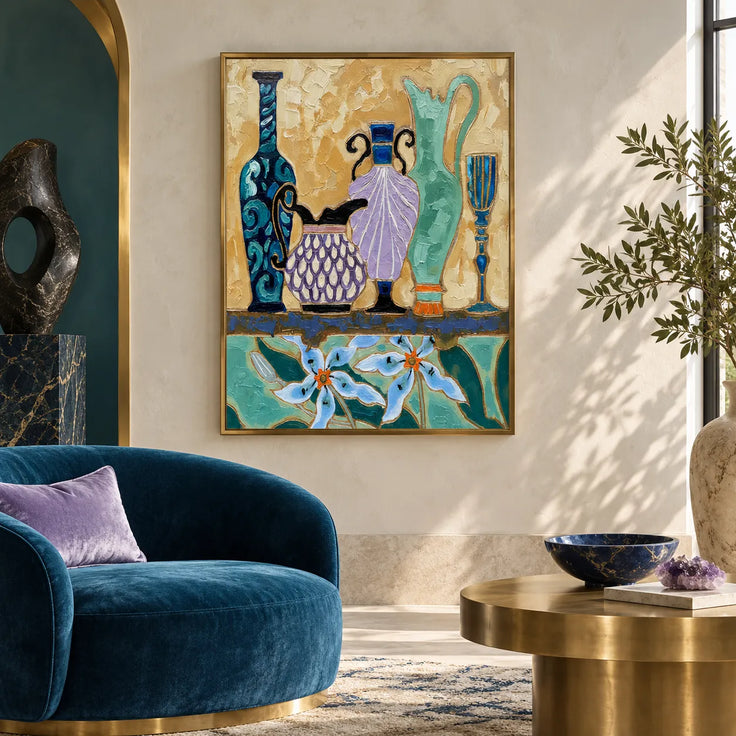 The Art of Blue Vases