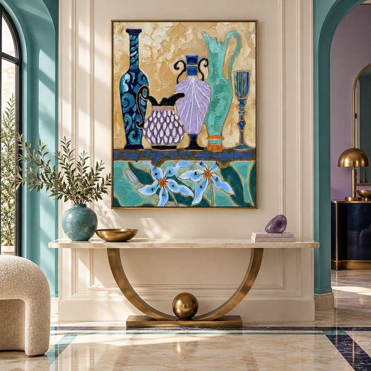 The Art of Blue Vases