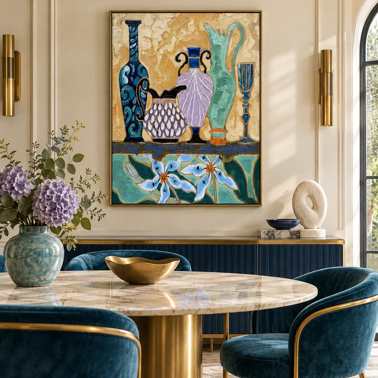 The Art of Blue Vases