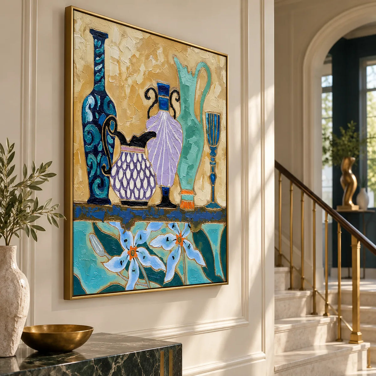 The Art of Blue Vases