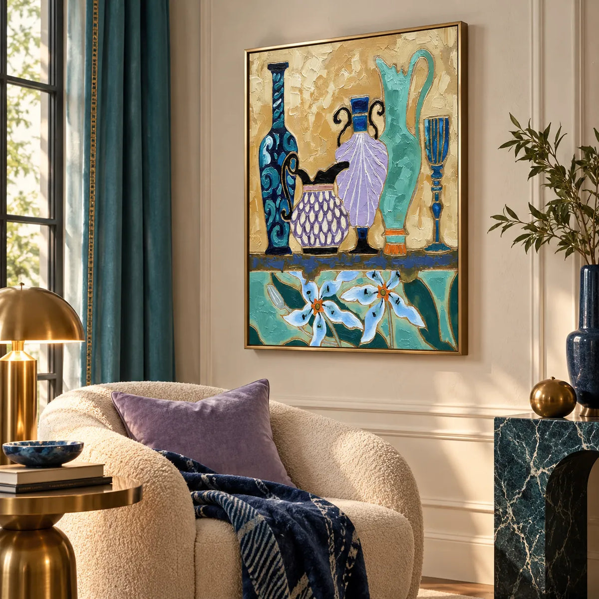 The Art of Blue Vases