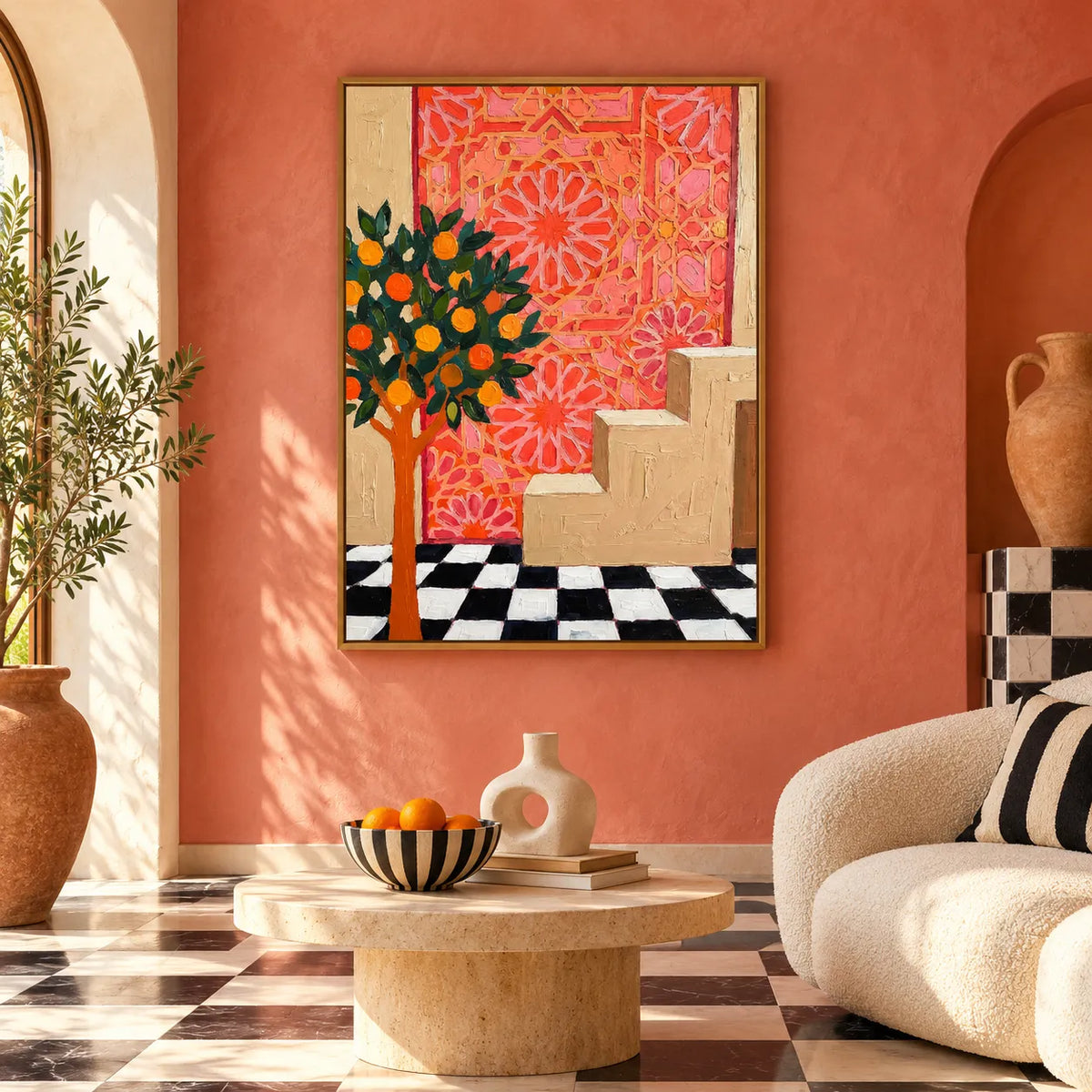 Citrus & Coral Dreams