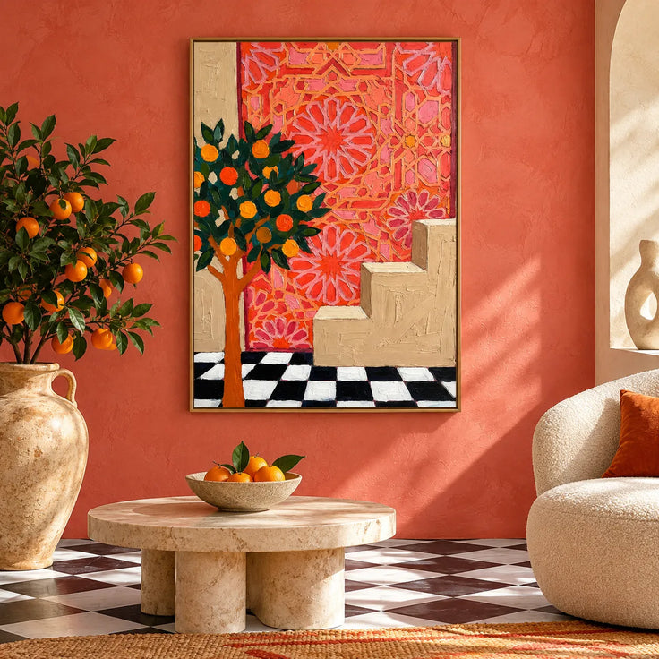 Citrus & Coral Dreams