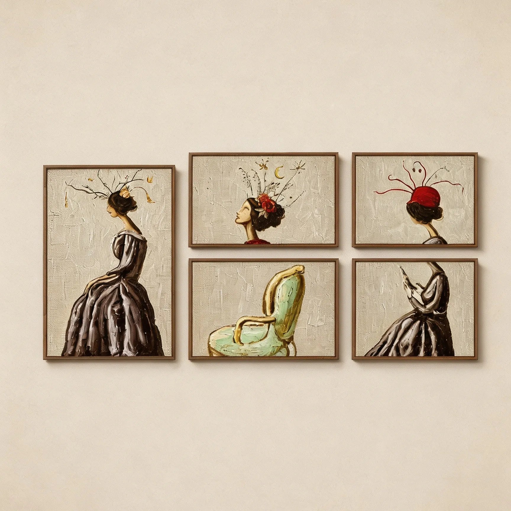 Whimsical Muse Gallery Wall (Including 5 Piece)