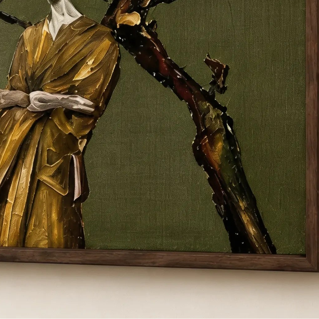 Golden Muse Among the Branches Gallery Wall (Including 4 Piece)