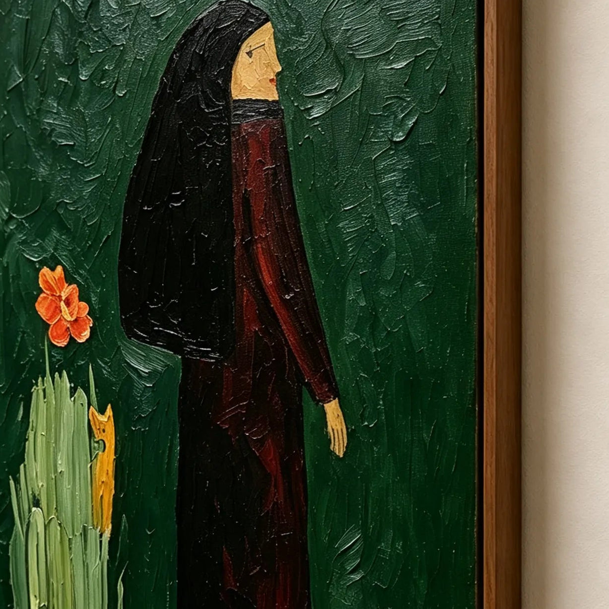 Midnight Bloom Journey Gallery Wall (Including 5 Piece)