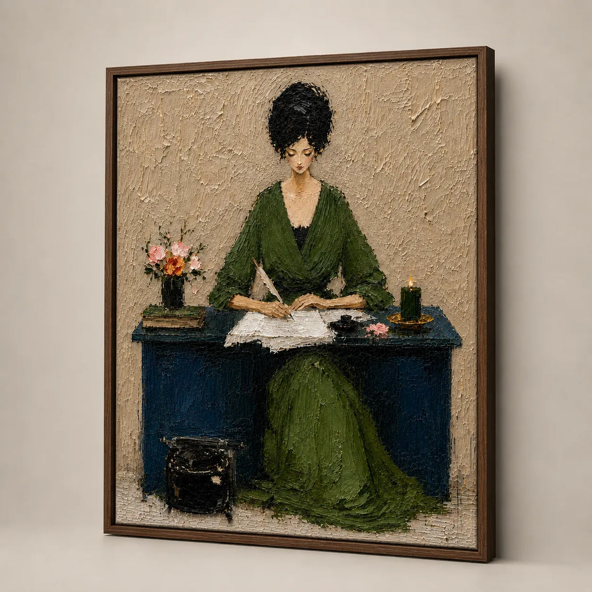 Quiet Writer Portrait
