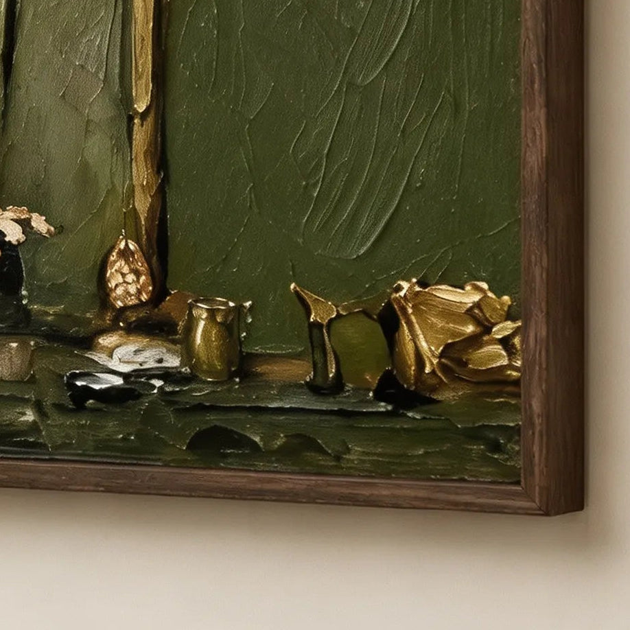 Golden Muse Among the Branches Gallery Wall (Including 4 Piece)