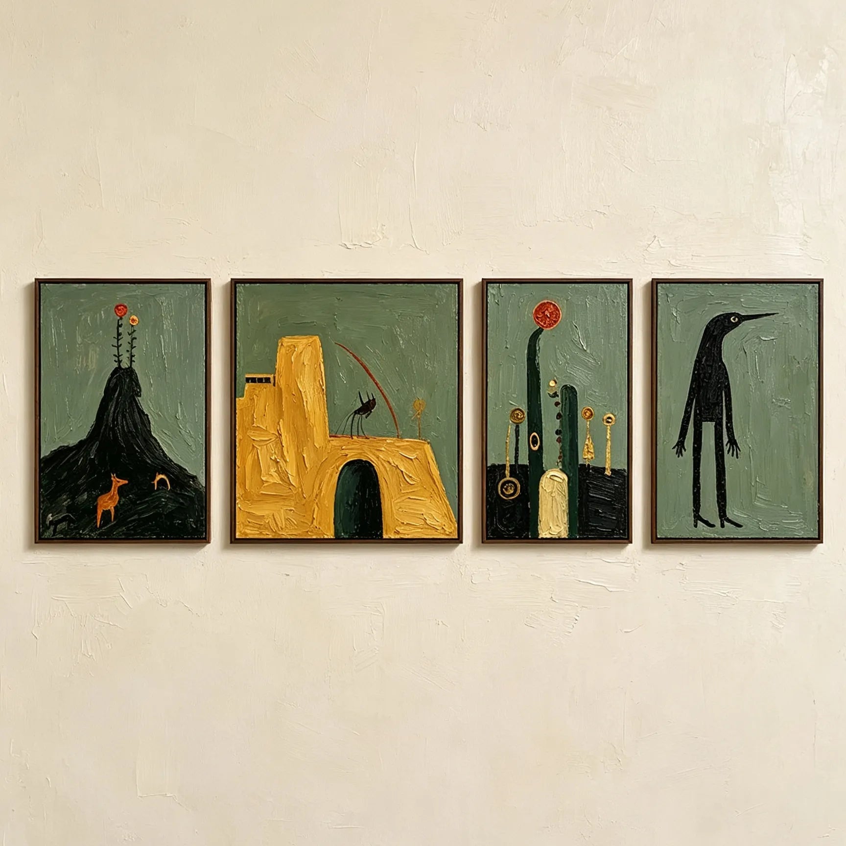 Mythic Wanderers Gallery Wall (Including 4 Piece)