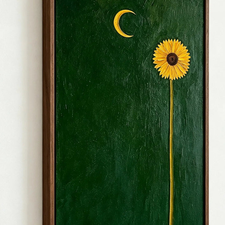 Emerald Solitude Triptych Gallery Wall (Including 3 Piece)